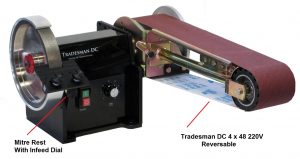 Tradesman Dc 220 Volt  4 x 48 inch Multitool with reverse