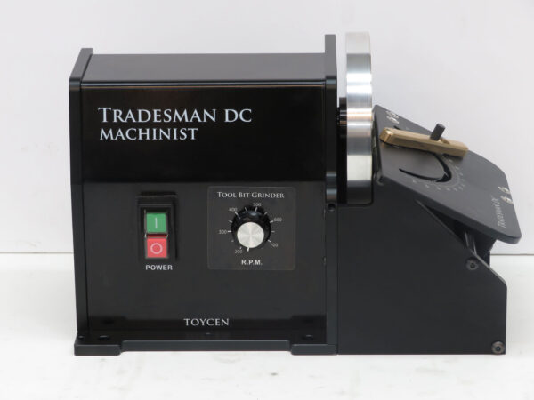 Tradesman Machinist - Compound Table (ACCU-Finish style) Carbide Insert and Tool Bit Grinder - Front